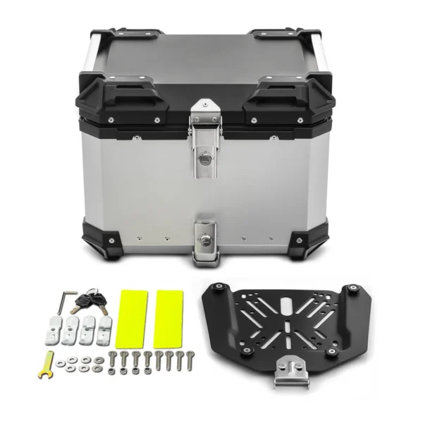 ALU motociklo deze sidabrine 35l